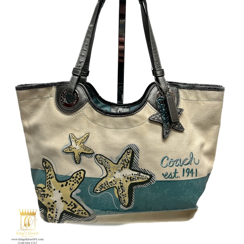 🩵SOLD🩵Coach Starfish Tote Bag